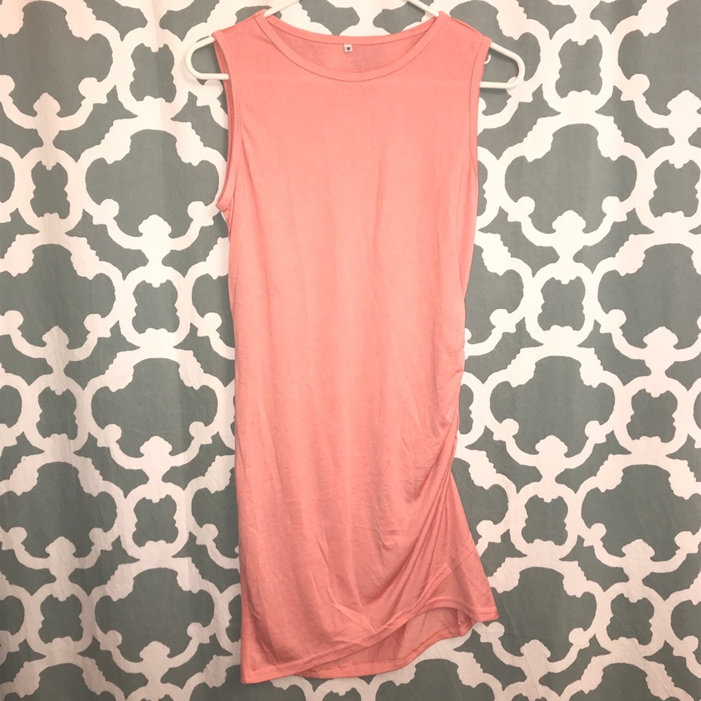Light Salmon Tight Dress